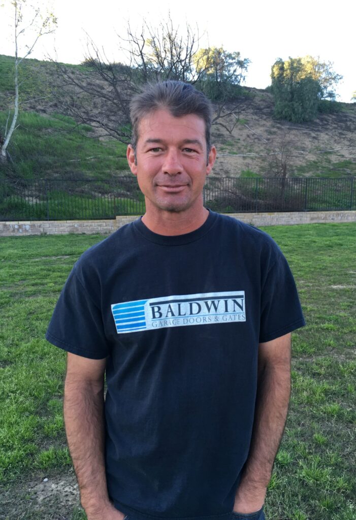 Jake, owner of Baldwin Garage Doors and Gates